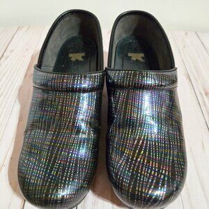 Dansko XP Professional Clogs Women’s Size 42 (US 11.5) – Black Multicolor Boho L